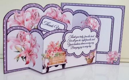 A Truck Full of Lillies Wiper Card by Pam Stubley