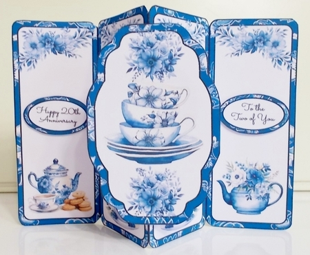20th Anniversary China Gatefold Popout by Pam Stubley