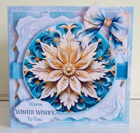 Frosty Christmas 19 6x6 Simply Cards  by Pam Stubley