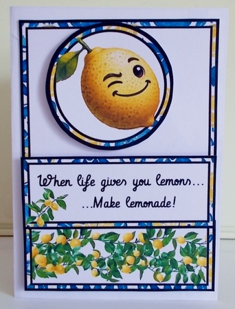 Cheeky Lemons Diagonal Popout Kit by Pam Stubley