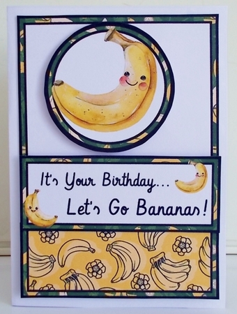 Lets Go Bananas! Diagonal Popout Kit by Pam Stubley