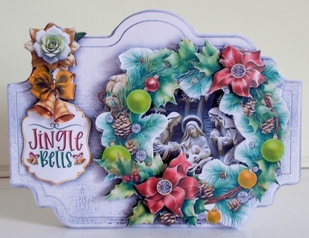 Wreath Greetings 2 by Pam Stubley