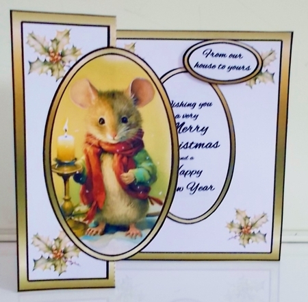 FBG Festive Mouse by Pam Stubley