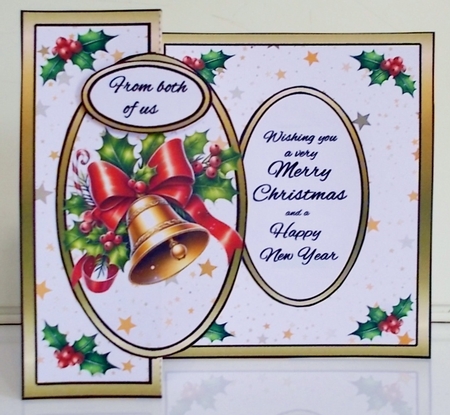 FBG Festive bell by Pam Stubley
