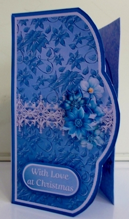 Christmas Sunset - Wrapover Card Mini Kit by Pam Stubley