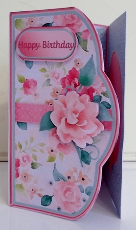 Pretty Pinks - Wrapover Card Mini Kit by Pam Stubley