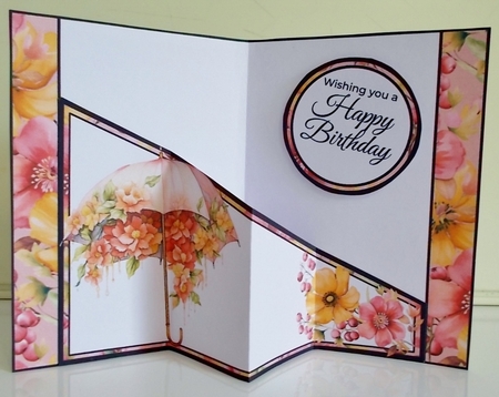 Autumn Rain Shower Diagonal Popout Kit by Pam Stubley