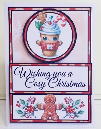 Coffee Loving Christmas Diagonal Popout Kit by Pam Stubley