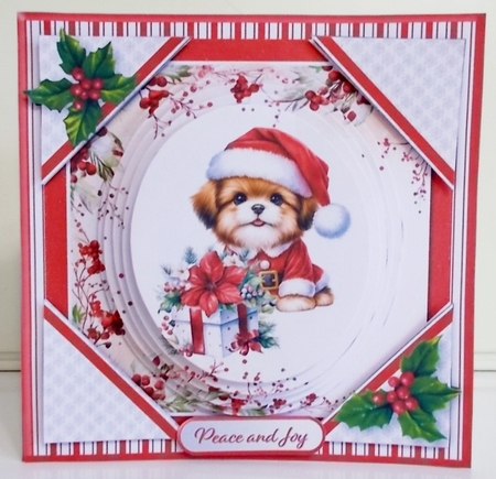 Special Santa Claus - Corner Card Mini Kit by Pam Stubley