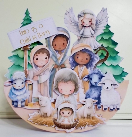 Gift from God 3 XL Rocker Card by Pam Stubley