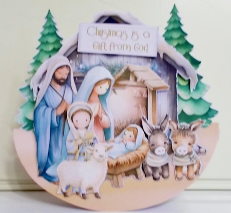 Gift from God 5 XL Rocker Card by Pam Stubley