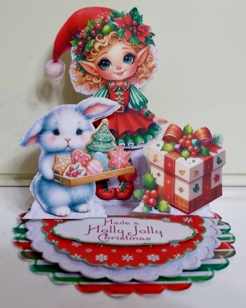 Elfine & Friends 4 Triple Easel by Pam Stubley