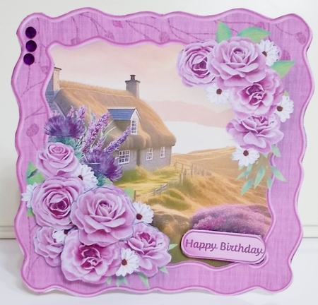 Down by the Loch - Wavy Edge Card Mini Kit by Pam Stubley
