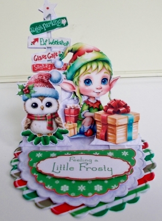 Elfick & Friends 2 Triple Easel by Pam Stubley