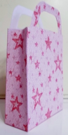 Pink Christmas themed gift bag 9 by Pam Stubley