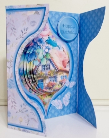 Dream Cottage - Aperture Gatefold Card Mini Kit by Pam Stubley