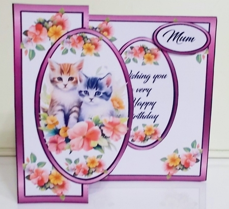 FB Kittens with flowers by Pam Stubley