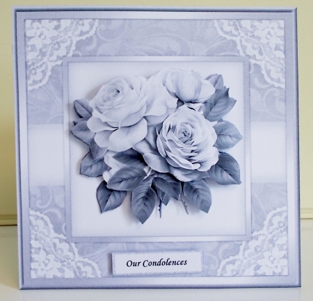 Sympathy Roses Mini Kit by Pam Stubley