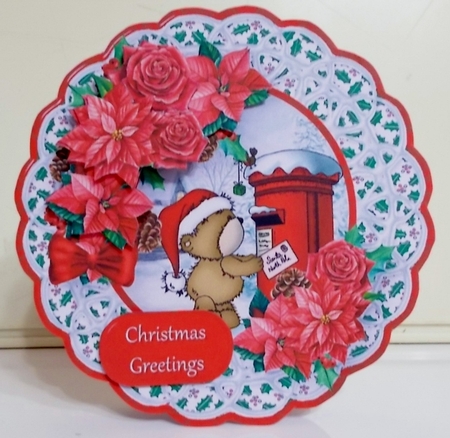 Letter to Santa - Medallion Card Mini Kit by Pam Stubley