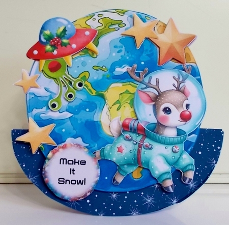 Beam Me Up Santa 3 by Pam Stubley