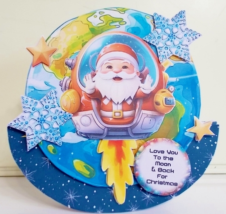 Beam Me Up Santa 9 by Pam Stubley