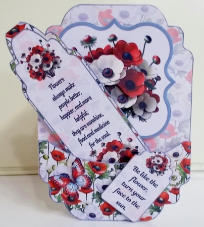 Anemonies with love by Pam Stubley