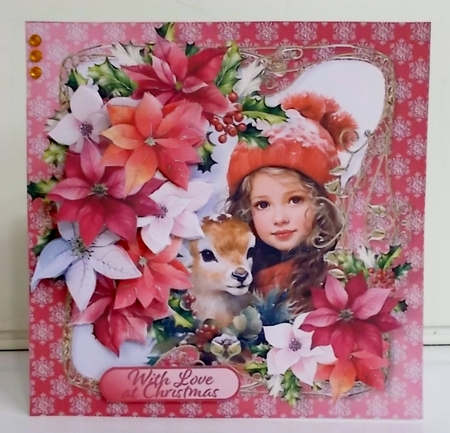 Christmas Friends - Decoupage Card Mini Kit by Pam Stubley