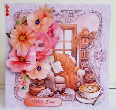 Cosy Season - Decoupage Card Mini Kit by Pam Stubley