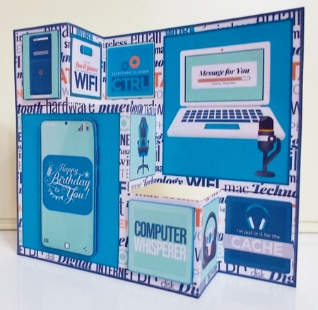 Technically Speaking Step Card Mini Kit by Pam Stubley