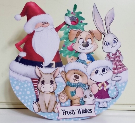 Paws for Santa Rocker 6 by Pam Stubley