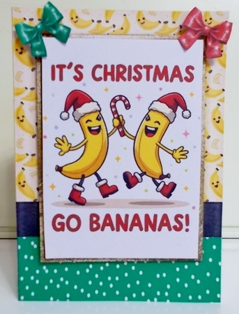 Go Bananas Cut and Fold Card Kit by Pam Stubley