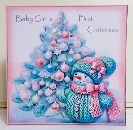 Knitted Snowgirl Mini Kit by Pam Stubley