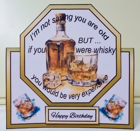Octagon tent If you were whisky by Pam Stubley