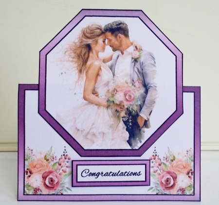 Octagon tent Wedding Day by Pam Stubley