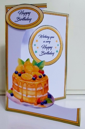 Cutaway Orange cake by Pam Stubley