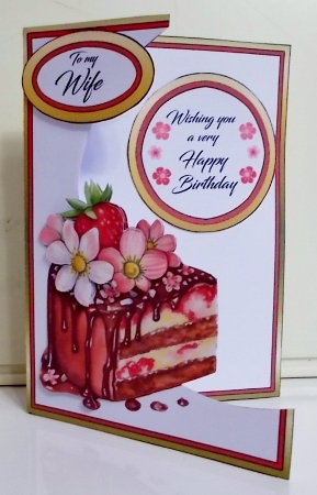 Cutaway Chocolate cake by Pam Stubley