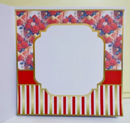 glam red envelopes insert by Pam Stubley