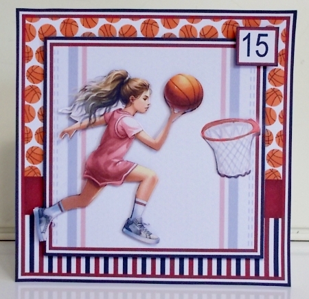 Basketball Girl  by Pam Stubley