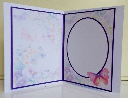 Spring Flowers & Butterflies Insert by Pam Stubley