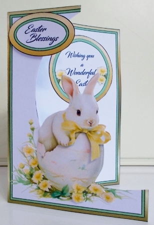 Cutaway Easter Bunny by Pam Stubley