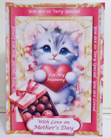 Whats New Pussy Cat - Mothers Day or Birthday by Pam Stubley
