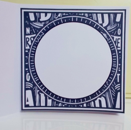 Retro fathers day card insert by Pam Stubley