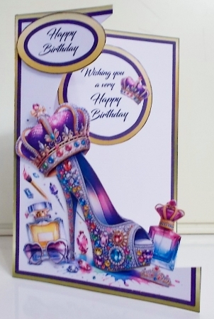 Cutaway Birthday Queen by Pam Stubley