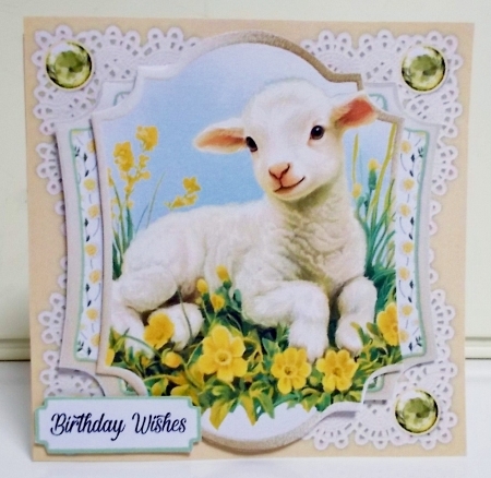 Colours of Spring 3 6x6 by Pam Stubley