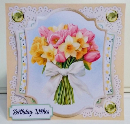 Colours of Spring 11 6x6 by Pam Stubley