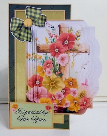 Spring Wonders 03 - 5x7 Offset Front Card Mini Kit by Pam Stubley