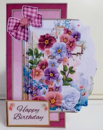 Spring Wonders 04 - 5x7 Offset Front Card Mini Kit by Pam Stubley