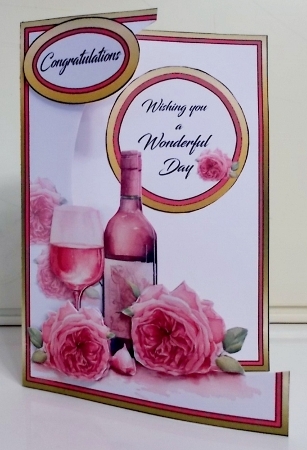 Cutaway Rose wine by Pam Stubley