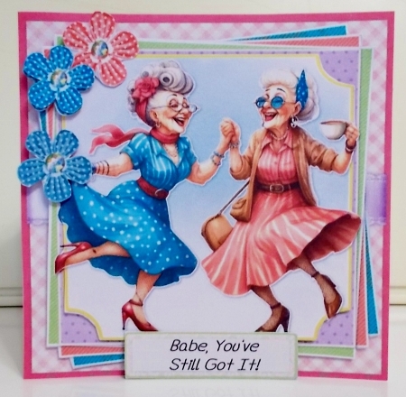 Still Got it 16 6x6 by Pam Stubley