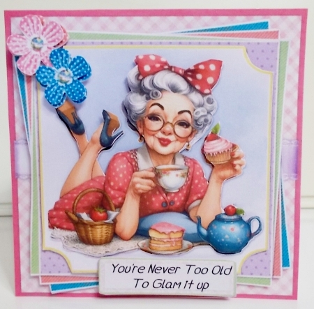 Still Got it 18 6x6 by Pam Stubley